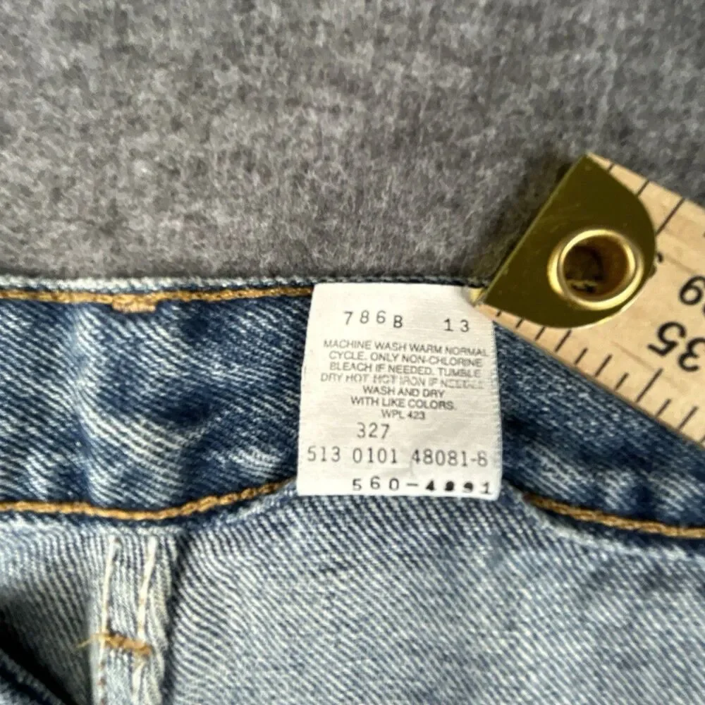 Vintage Levi’s 560 Jeans Mens 34x32 Blue Denim Loose Fit Tapered Baggy Y2K USA